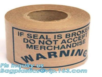 China Fiber Reinforced Label Tape Label Gummed Kraft Paper Packing Reinforced for sale