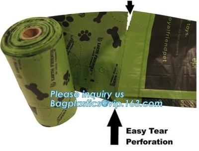 China Eco Friendly Outdoor Dog Cleaning Waste Bag Plastic Pet Cat Dog Waste for sale