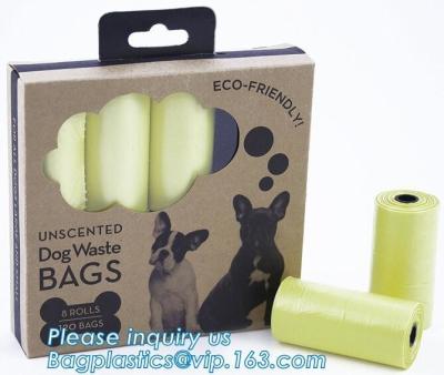 China Poop Eco Friendly Dog Products Biodegradable Waste Bag 100% Compostable for sale