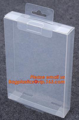 Chine boîte en plastique claire de empaquetage de PVC de pli mou transparent, petite boîte en plastique, boîte-cadeau en plastique clair à vendre