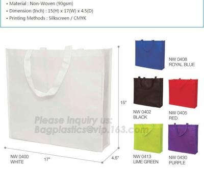 Cina borsa non tessuta non tessuta riciclata laminata/Rpet del totalizzatore di Rpet della borsa di RPET non che wovenshopping borsa, drawstr non tessuto del sacchetto del regalo in vendita