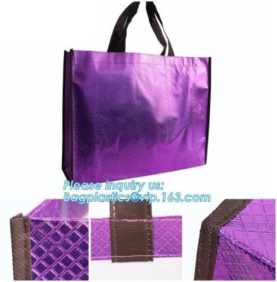 China Shopping printing fabric insulated foldable bag, custom pp non woven bag tote bag, Wholesale Clothe Storage Non Woven Ba for sale