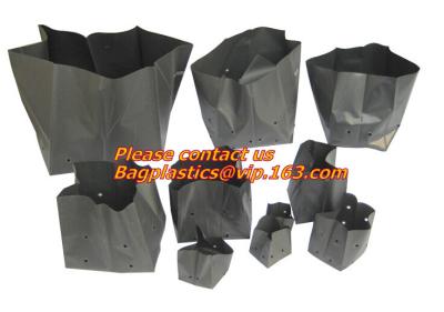 China Plastic Planter Biodegradable Garden Bags , Heavy Duty Garden Sacks for sale