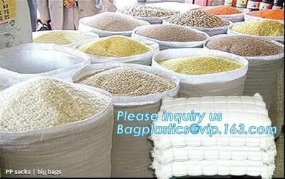 China el bopp tejido los pp reciclado blanco del bolso de la agricultura de 25kg 50kg laminó fabricantes tejidos los pp de China de los bolsos, harina, arroz, fertiliza en venta