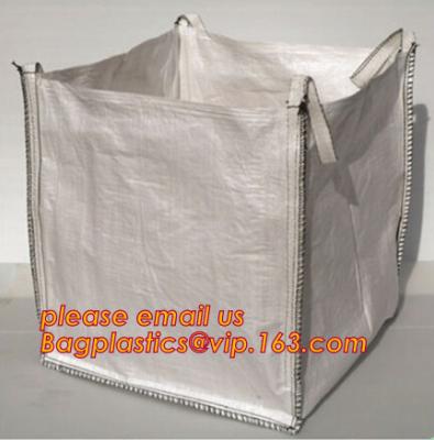 China Top open virgin polypropylene woven big jumbo bag for sand cement sludge building material,Product Categories FIBC bags for sale