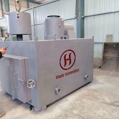 China Small Household Hotels Medical Garbage Industrial Waste Disposal Domestic Garbage Incinerator for sale