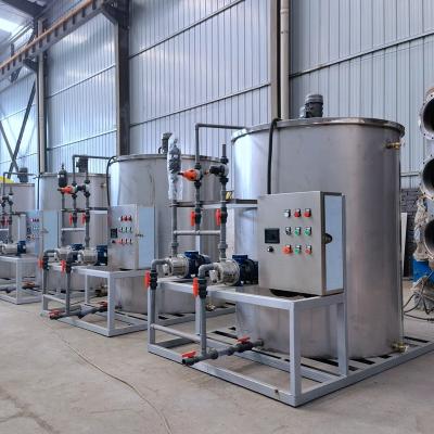 China Building Material Shops Automatic Polymer Municipal Wastewater Treatment Metering System Plant Watering Devices for sale