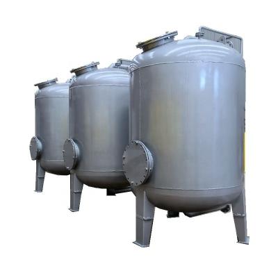 China Building Material Stores SS 304/316/FRP Industrial Mechanical Water Treatment Filter Tank for sale