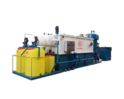 China High Hydraulic Head With Skimmer Competitive Price Electric Dissolved Electrolysis Air Flotation Machine for sale