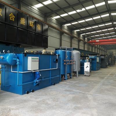 China High Hydraulic Head With Skimmer Flow Flat Air Flotation Unit For Electro Plating Wastewater Treatment System Oil And Water Separator Machine for sale