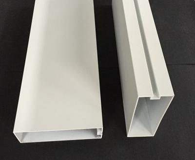 Cina Le mattonelle commerciali a prova d'umidità del soffitto, suono di alluminio bianco di profilo confondono il soffitto in vendita