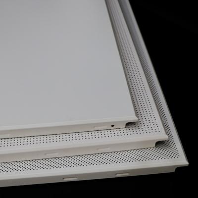 China Decorative Suspended Aluminum Square Ceiling Tiles Waterproof Acoustic for sale