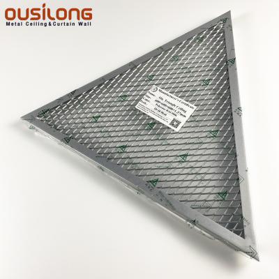 China PVDF Coating 0.5mm Acoustic Ceiling Board For Railway Station for sale