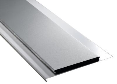 China Stamped Metal Aluminium Strip Ceiling Panels / Washable Waterproof Ceiling Tiles for sale