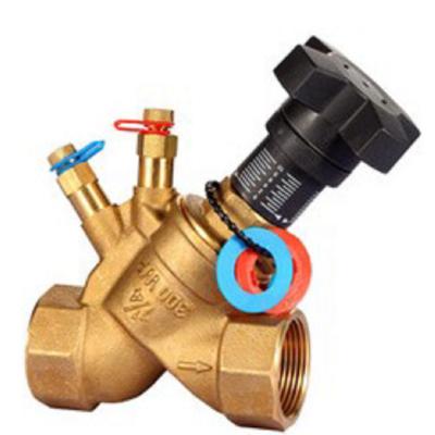 China ITALY GERMANY SWEDEN Brass Balance Valve For HVAC OVENTROP Style OV Style for sale