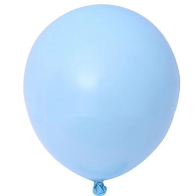 China Gift Toy 18 Gemar Round Inflatable Birthday / Party / Graduation Latex Decoration Balloons Set for sale