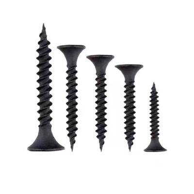 China Pan High Quality Gray Phosphated Drywall Screws Diamond Black Phillips Bugle Head Drywall Screws for sale