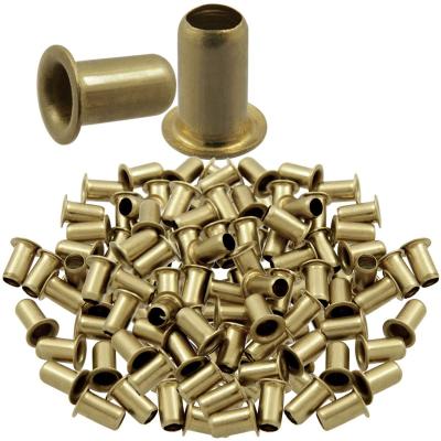 China Auto Parts High Quality Hardened All By Hollow Corn Rivet Brass Rivet for sale