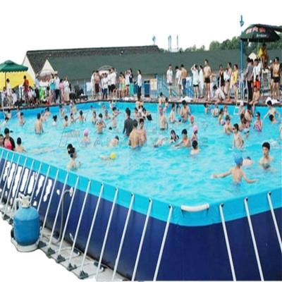 China PVC CE Swimming Pool Adults Frame Swimming Pool Water Slide Swimming Pool for sale