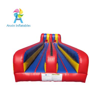 China Land Offense Crazy Inflatable Bouncer PVC Trampoline Commercial Inflatable Sports Game for sale