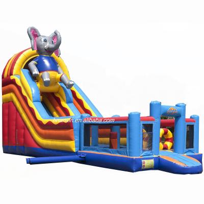 China 2022 PVC Factory New Design High Quality Outdoor Inflatable Dry Slide for sale