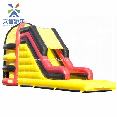 China High Quality PVC Outdoor Sport Games Inflatable Dry Slide for sale