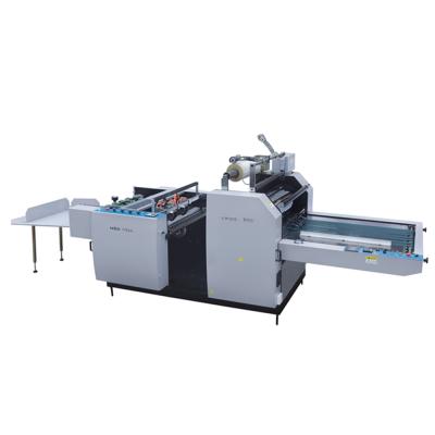 China YFMB-950 CLOTHING Post-press Equipment Semi Automatic Carton Laminating Machine for sale