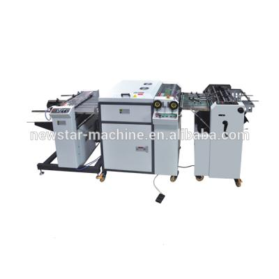 China SGUV-480A Hotels High Speed ​​UV Lamination Coating Machine with Oil Water UV Oil for sale