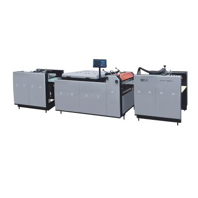 China SGUV-660A Food Maker Paper Automatic UV Coater Machine for sale