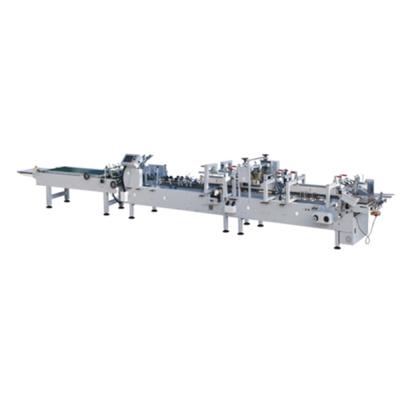 China FG-580LB/780LB Fully Automatic High Speed ​​Food Pre-fold Carton Box Making Machine for sale