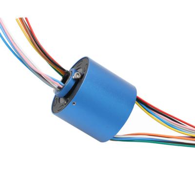 China Through Bored Conductive Hollow Ring Hole Slip Ring Diameter 12.7mm 2CH 6CH 12CH 10A Slip Ring Slip Ring Diameter 12.7mm 2CH 6CH 12CH 10A for sale