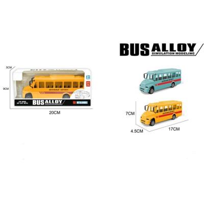 China Toy Children's Toy Car Diecast Toy Car Bus Alloy Diecast Model Toys for sale