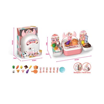 China Play Kitchen Toy New Arrival Kitchen Toy Sets Toy Backpacks Kitchen Toys For Girls for sale