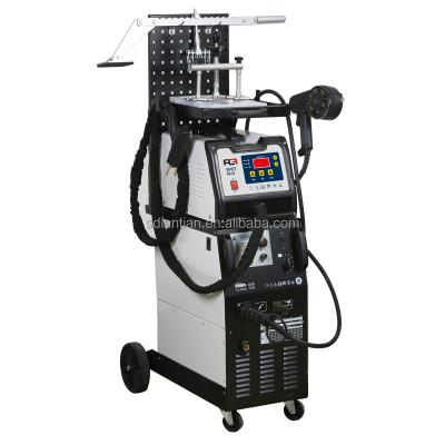 China 10A aluminum spot welder and aluminum&steel body repair system for sale