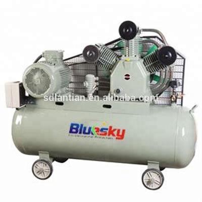 China AC-2.0/8 11KW/15HP piston lubricated air compressor, air displacement 2000L/min for sale