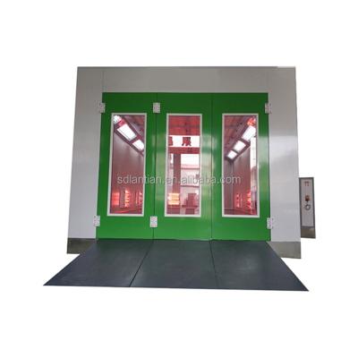 China CE Car Spray Paint Booth Custom Spray Booth Full Down Draft Main Supplier 8000*4000*4200mm for sale