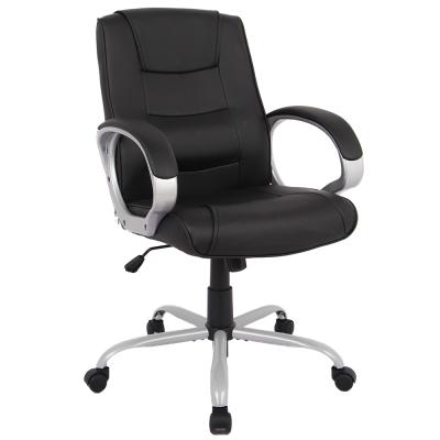 China (Size) Office Chair Computer Office Chairs Adjustable Leather Ergonomic Office Chair for sale