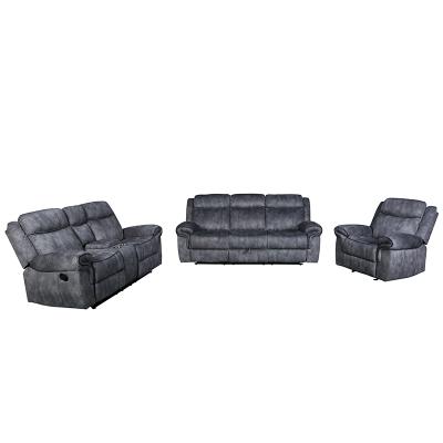 China (Size) Hot Sale Living Room Furniture Modern Design Adjustable Recliner Sofa Set Cheap New Power Reclining Sofa for sale