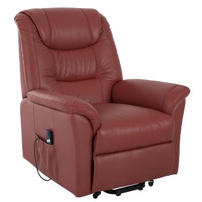 China Henglin Brand Home Brand Furniture Economic Function Adjustable Simple Leather Comfortable Recliner Sofa With Power Lift&Rise(Height) Mechanism for sale