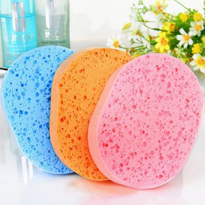 China 100% Pure Viable Natural Biodegradable Cellulose Wood Facial Cleansing Sponge Pulp for sale