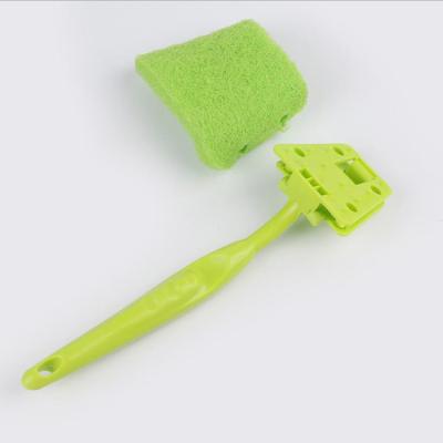 China Sustainable Handle Plastic Kitchen Scrubber Cleaning Brush With Long Handle for sale