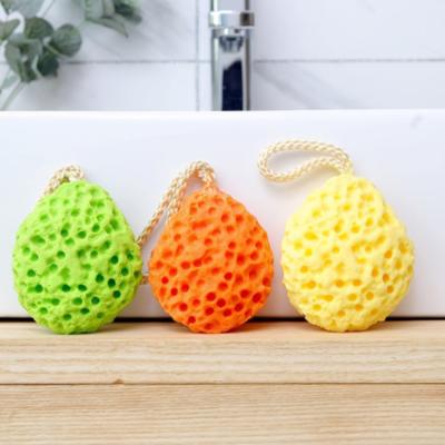 China Sustainable Organic Honeycomb Exfoliating Shower Body Scrubbers Sea Foam Sponge Bath Exfoliantes Natural Sponge for sale