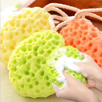 China Viable Natural Facial Cleaning Sponge Men Women Bath Sponge Flower Bath Sponge for sale