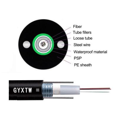 China Telecom Manufacturer Price G652d GYXTW 6 Core Single Mode Direct Buried Fiber Optic Cable for sale