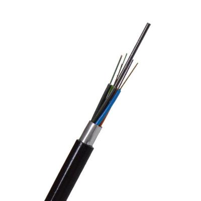 China Telecom Communication Duct Outdoor Application Armored Single Mode GYTA 12 Core Fiber Optic Cable for sale