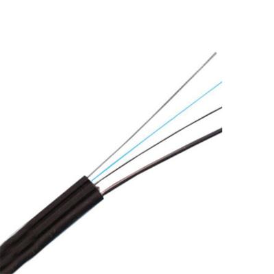 China FTTH FTTB FTTX G652d G657A LSZH Outdoor 2 Core Nonmetallic Flat Arc Type Fiber Optic Drop Cable for sale