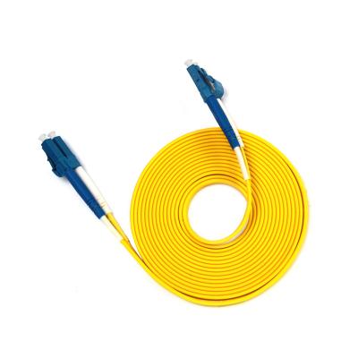 China FTTH OEM Service Single Mode 3M LC To LC Fiber Optic Patch Cord for sale