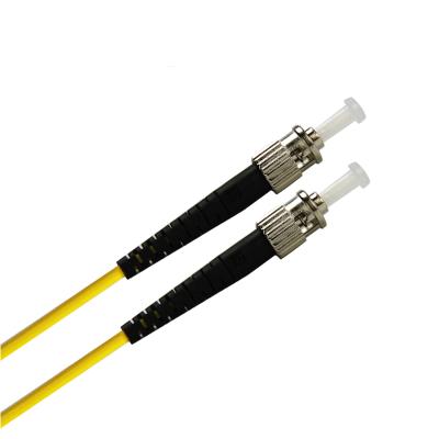 China Telecom Network SC LC FC ST Fiber Patch Tie Customizable FTTH ST to ST Single Mode Fiber Optic Patch Cord for sale