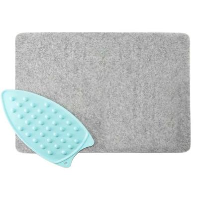 China Portable washable woolen ironing mat ironing pad wool pad simple minimalist for sale