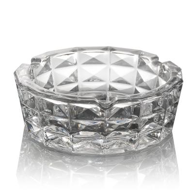 China Creative Small Design Glass Ashtray Cherry YG8017-2 Creative Crystal Ashtray Wholesale Red Glass Ashtray New for sale